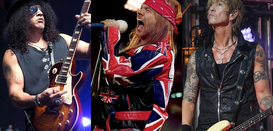 Guns N’ Roses anuncia turnê pelo Brasil