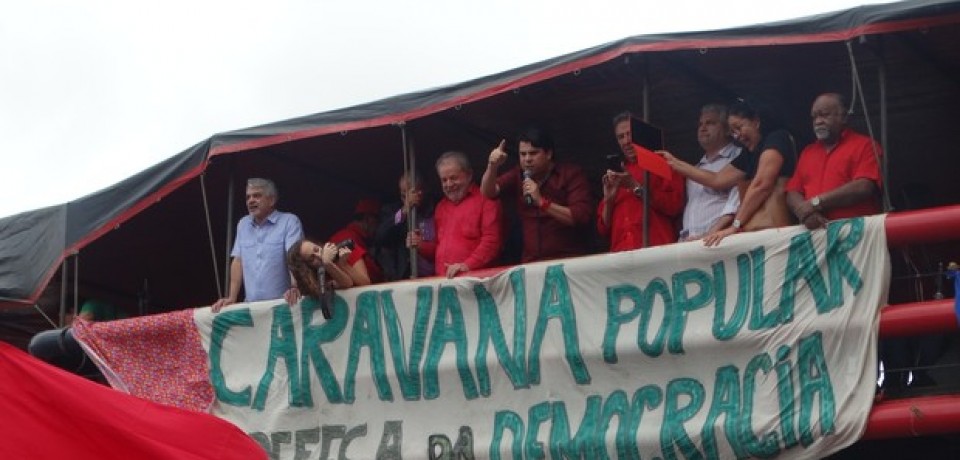 Lula participa de ato em Caruaru, PE